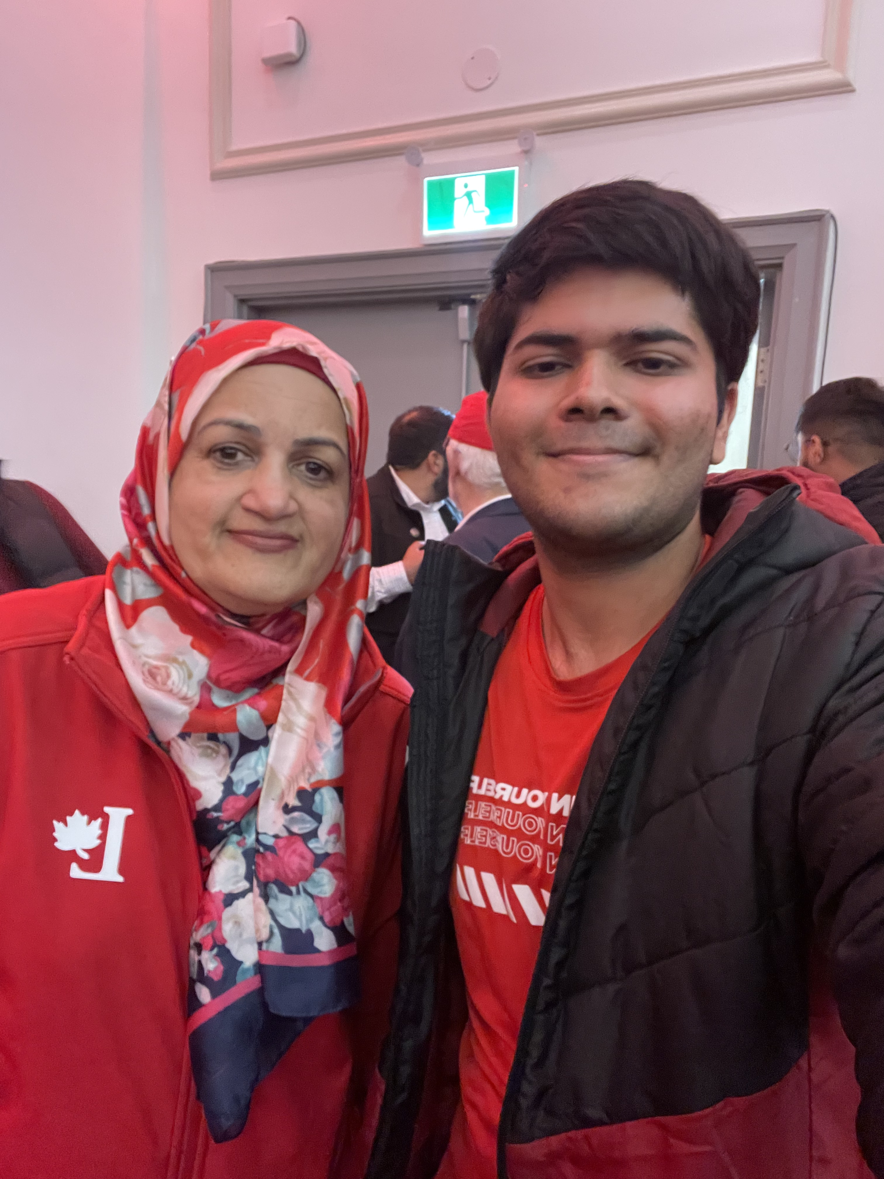 Meeting with Salma Zahid