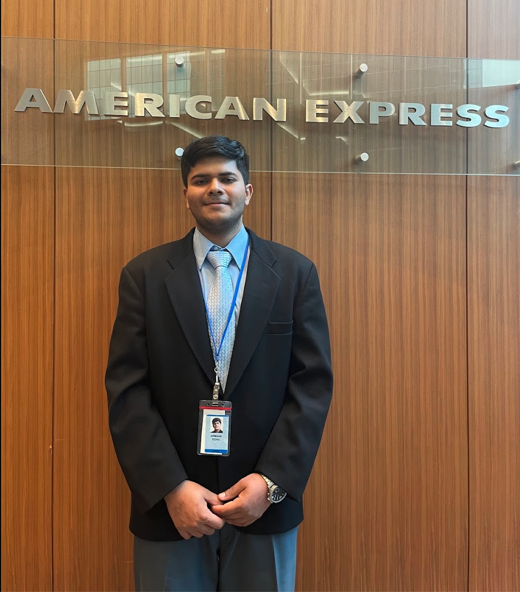 Armaan Sidhu at American Express Office