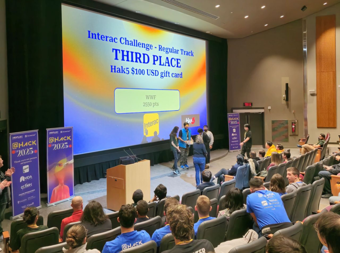 Armaan Sidhu at @Hack